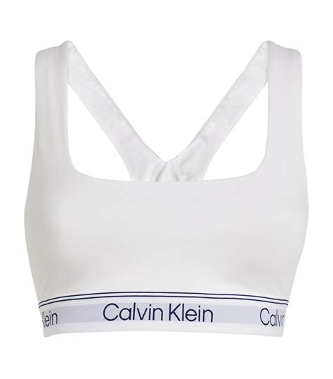 calvin klein logo bralette